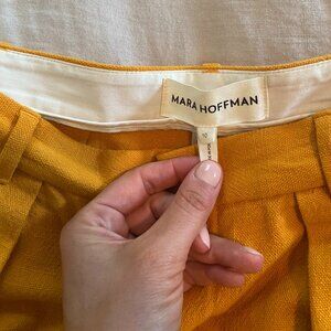 Mara Hoffman Marella Pant in Mustard